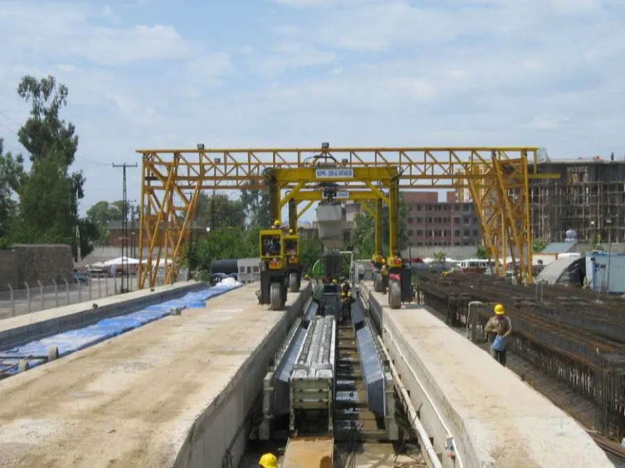 Adana Metrosu Kiriş İmalatı Ve Montajı