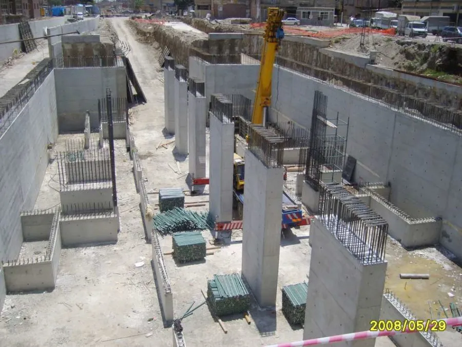 Adana Metrosu Tünel İnşaatı