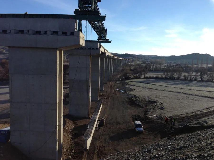 Ankara–Sivas Demiryolu Yerköy–Sivas Kesim 1 Prekast Kiriş İmalatı ve Montajı İşi