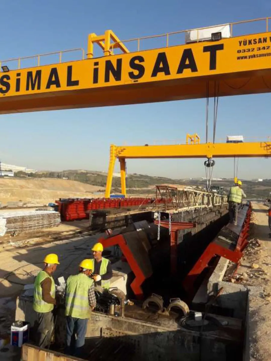 Kuzey Marmara Otoyolu Viyadük Kirişleri