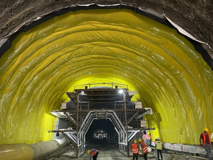 Tiflis Otoyolu F2 Tünel Kaplaması