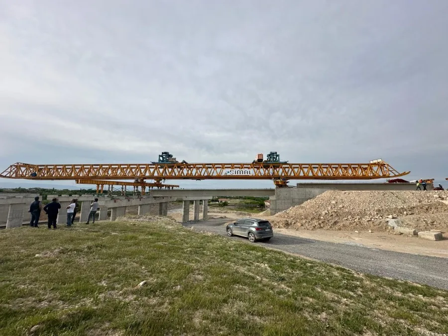 Malatya Çevre Yolu Prekast Köprü Kirişleri İmalatı, nakliyesi ve montajı işi
